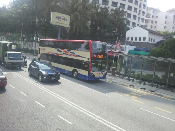 말레이시아버스 rapidKL 이층버스 이미지 1