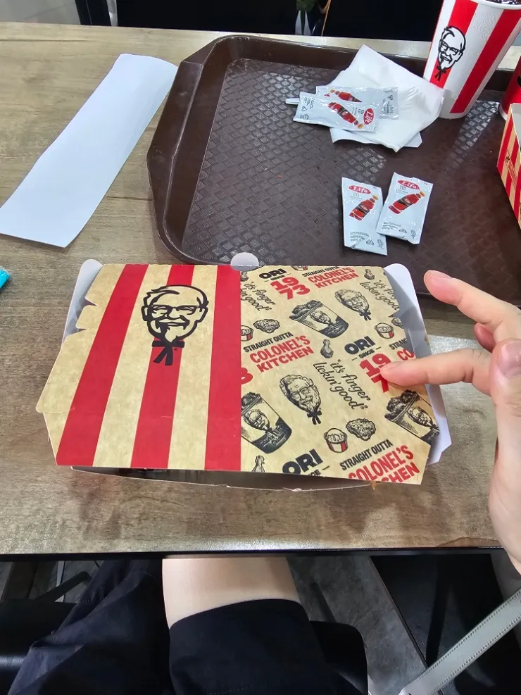 말레이시아한달살기:쿠알라룸푸르 KFC 나시르막 이미지 1