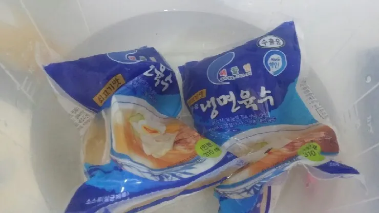 말레이시아음식-집밥편:냉면육수모밀 이미지 1