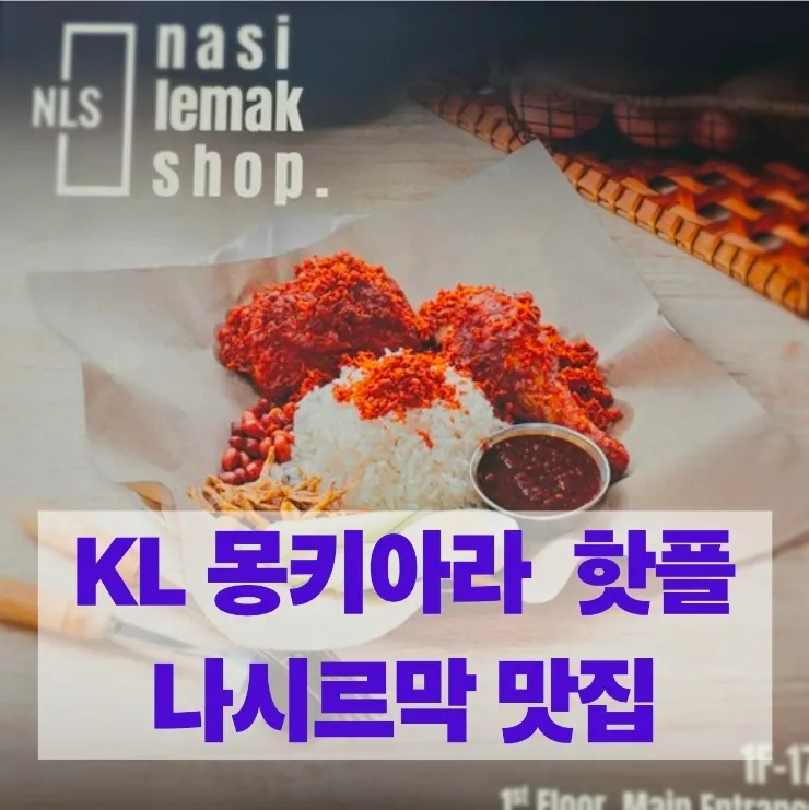 말레이시아 한달살기 몽키아라 나시르막 맛집 이미지 1