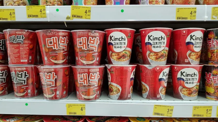 한국라면 인기~!! 이미지 2