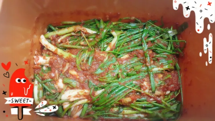 말레이시아 집밥-시작은 파김치 끝은 동치미와 칼제비 이미지 2