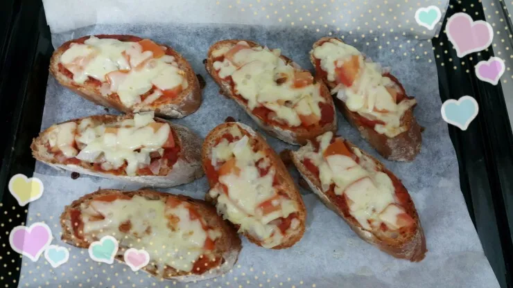바게뜨 피자
