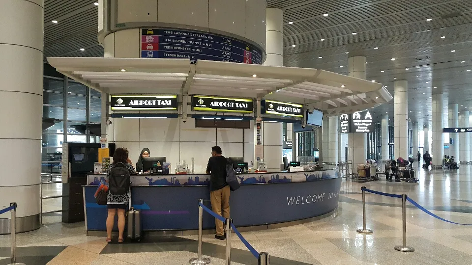 해피인말레이시아 -klia 공항택시 타기