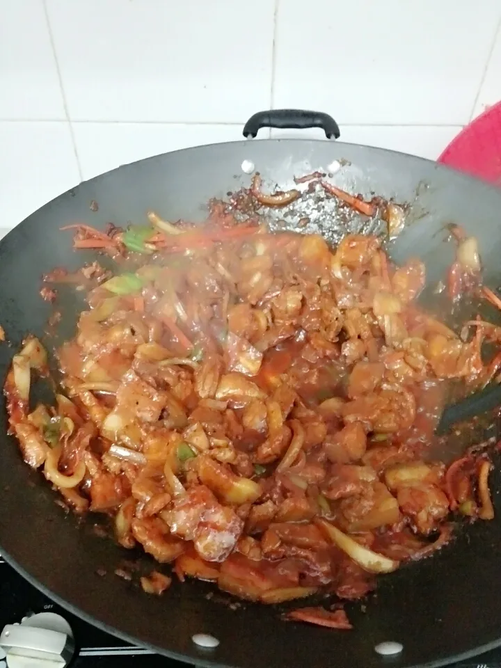 말레이시아음식-집밥편:돼지고기 요리 이미지 1