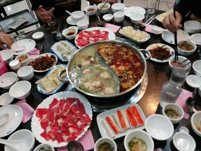말레이시아 음식-중국식 샤브샤브 이미지 2