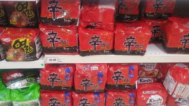 신라면,김치찌개 라면