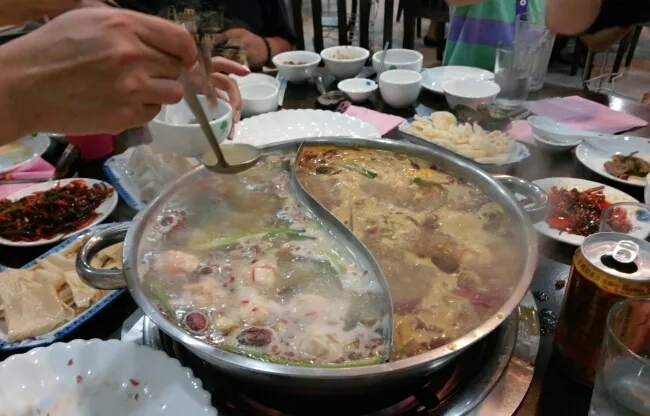 말레이시아 음식-중국식 샤브샤브 이미지 3