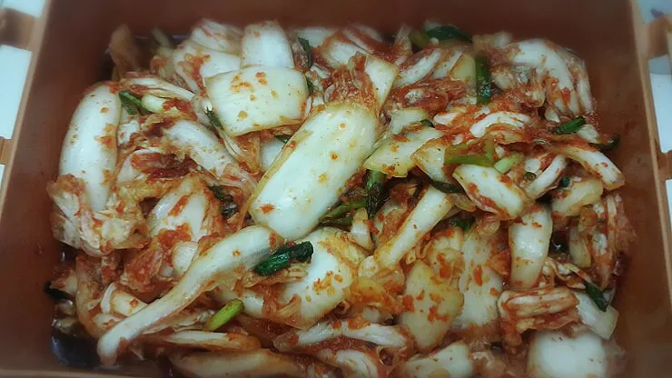 말레이시아 집밥-시작은 파김치 끝은 동치미와 칼제비 이미지 4