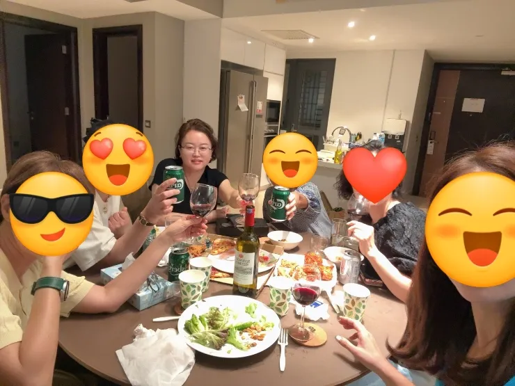 고객분들과의 즐거운 생파-at 트릴리온 2베드룸 이미지 5