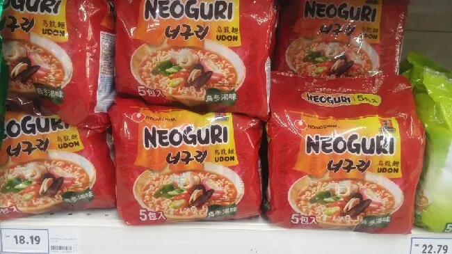 너구리 순한맛,얼큰한맛