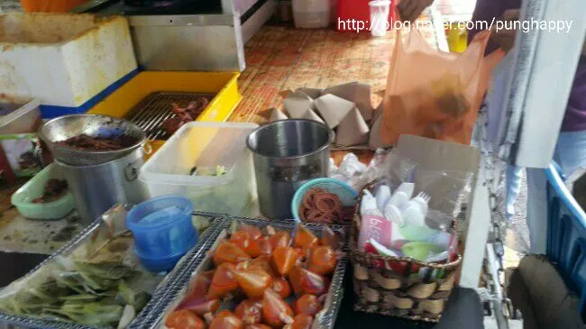 말레이시아한달살기,말레이시아음식,쿠알라룸푸르 시내 런치타임 푸드트럭 이미지 7