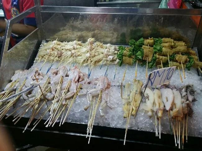 말레이시아 kl부킷빈땅 잘란알로 야시장거리 이미지 7