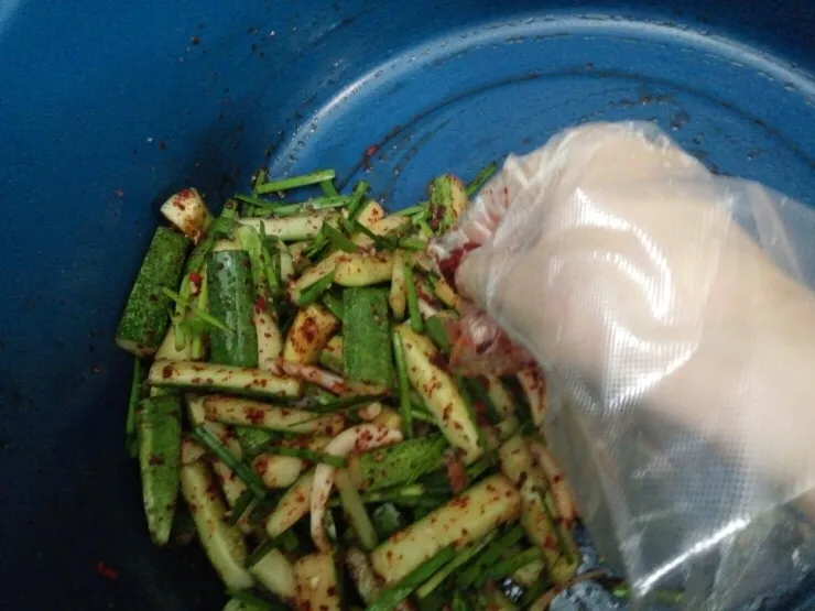 말레이시아음식-집밥편:오이김치 만들기 이미지 10