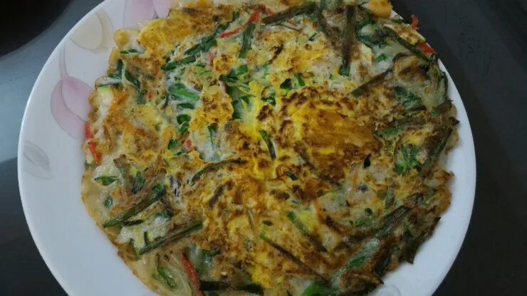 말레이시아음식-집밥편:해물부추호박전 이미지 11