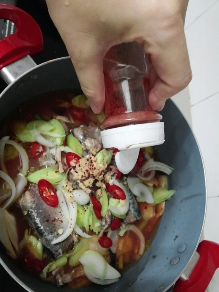 말레이시아음식-집밥편:고등어통조림김치찌개 이미지 11