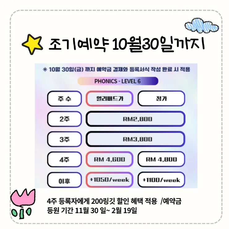 말레이시아 쿠알라룸푸르 한달살기 어학원 - 더키즈아카데미 조기예약 이미지 12