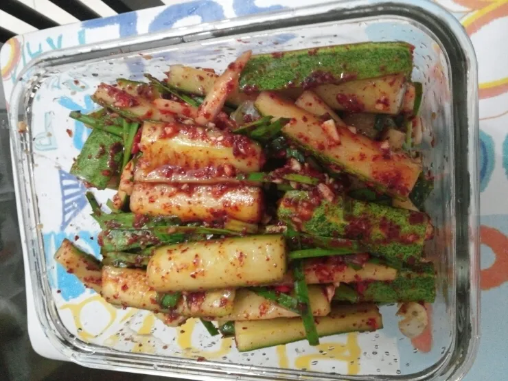말레이시아음식-집밥편:오이김치 만들기 이미지 12