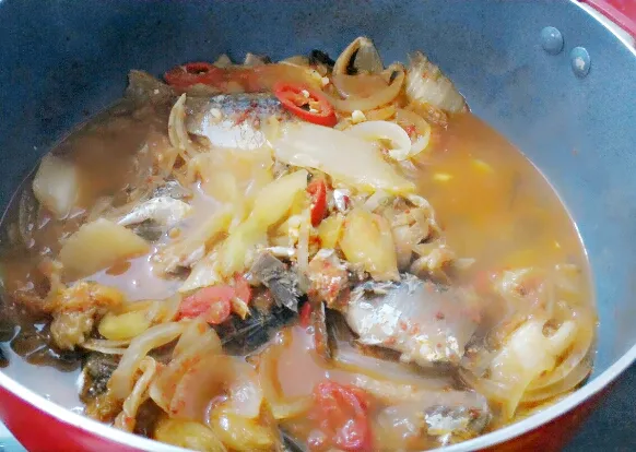말레이시아음식-집밥편:고등어통조림김치찌개 이미지 13